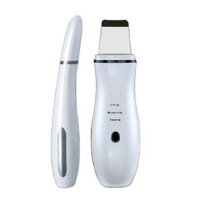 China New 2021 Factory Price Cheap High Quality Cheap Clean Skin Rejuvenation Spatula Waterproof Ultrasonic Portable Skin Scrubber DEEP CLEANING for sale