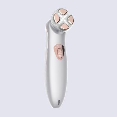 China Anti-Puffiness Hot Products EMS Vibration RF V Shape Face Lifting Skin Beauty Tools Device Facial Machine Face Massager Dropshipping Charger for sale