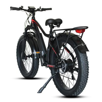 China Mountain e bike 48V 750w fat tire electric snow moped bicicleta retro e bike common type electric electric bicycle for sale