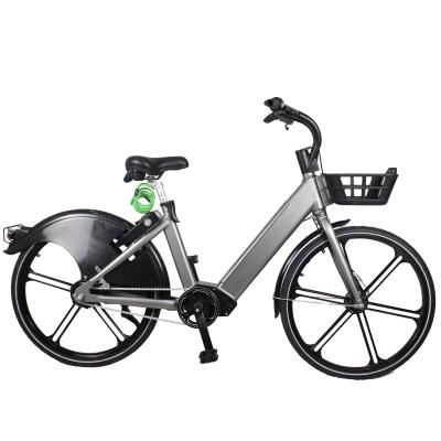 China China Standard Type Factory Price 26 Inch Solid Tire Public Sharing Electric Bicycle for sale