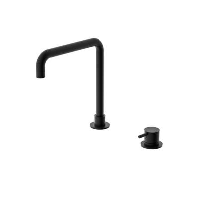 China Metered Faucets Water-saving Matte Black Lavatory Lead Free Basin Faucet Bathroom Mixers Faucets for sale