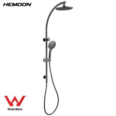 China With Slide Bar Twin Shower Set Shower Rooms Handheld Rain Mist Shower Head Set With Ce Certification for sale