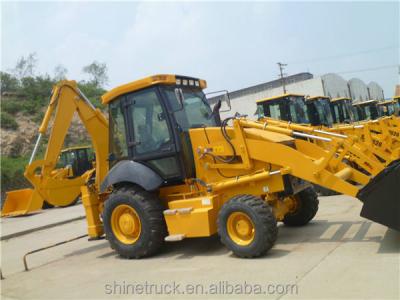 China Four Wheel Drive 388 Diesel Construction Site Large 30 Backhoe Loader Front End Loader for sale