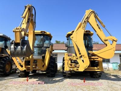 China Cargador pequeño de 2,5 toneladas de pala de cambio lateral Tractor retroexcavadora de granja Cargador de ruedas en venta