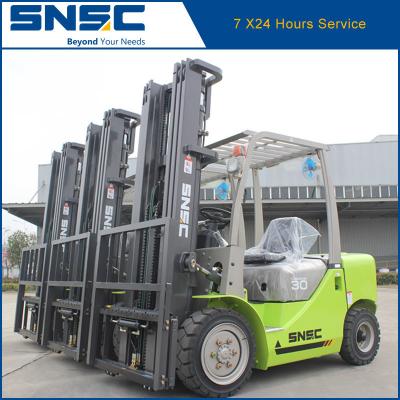 China Xc490 Motor Side Shifter Triplex Mast Container Forklift Truck para manuseio de contentores à venda