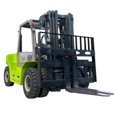 China 5 Ton 6 Ton 7 Ton 8 Ton 10 Ton Diesel Lp Gas Electric Forklift with Paper Roll Clamp for sale