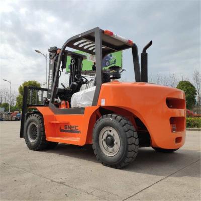 China FD70 7 Ton Forklifter with Automatic Transmission Japan Diesel Engine Tcm Technology for sale