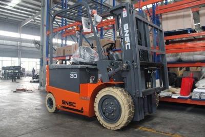 China Snsc Lift Trucks 3 Ton Electric Forklift with Lift Height 3000-7000mm and AC Motor for sale