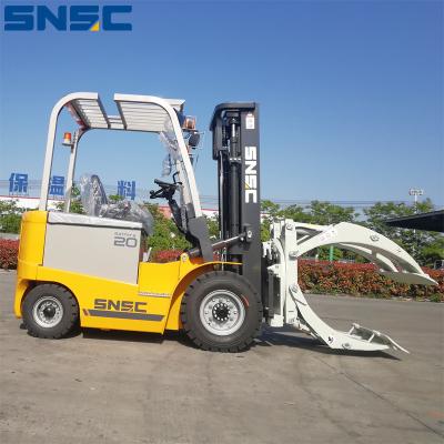 China Luxury Suspension Seat 2000kg 48V Battery Operated Forklift Fb20 Electric Fork Lifter for sale