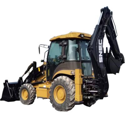 China Chinese 4x4 Wheel Drive Backhoe Excavator Loader 388 Backhoe Loader for Food Shop for sale