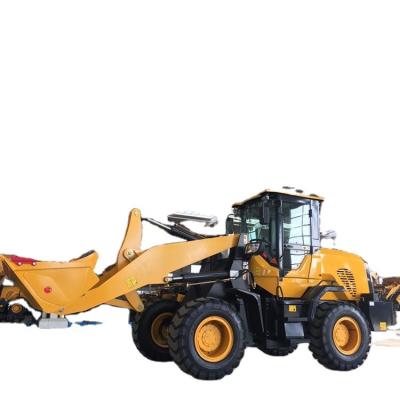 China Overall Weight 3400kg SNSC Front End Loader 2 Ton With 6 Months Bucket Attachment for sale