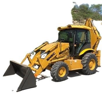 China SHANMON 388H 388 Mini Loader 4x4 H Outrigger Backhoe Excavator for Heavy Duty Work for sale