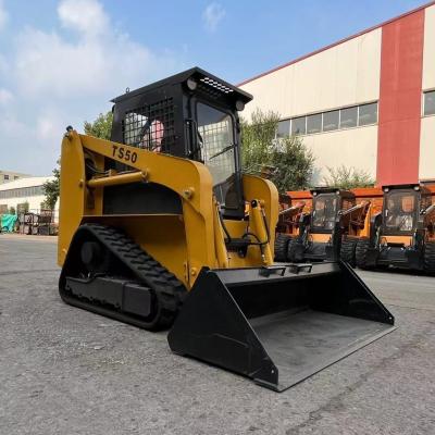 China 1000KG Capacity Skid Steer Loader TS65 55KW 75HP Compact Track Loader with EPA Engine for sale