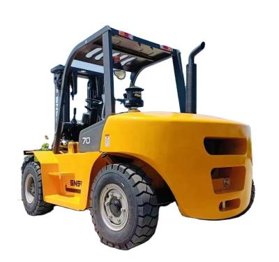 China 20 Years Experience Rough Terrain Forklift with Diesel Engine and 7 Ton Capacity for sale