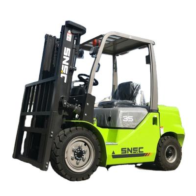 China YUNNEI 37/42 KW 3.5 Ton Diesel Rough Terrain Forklift And Agricultural Operations for sale