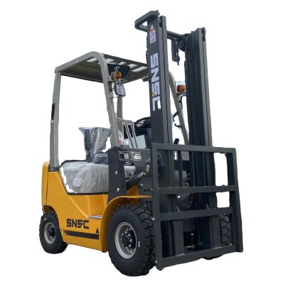 China BOXINHUASHENG Hydraulic Pump 4x4 Forklift Truck For Rough Terrain 3.5 Ton Capacity for sale