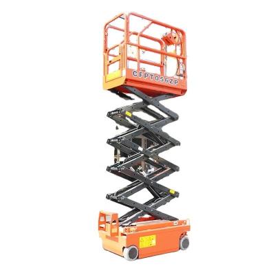 China SNSC 6m 8m 10m 12m 14m Mobile Aerial Working Platform Scissor Lift at Affordable Cost for sale