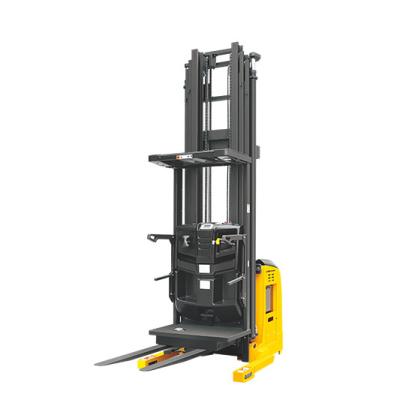 China 8 Meter Maximum Lifting Height Electric Order Picker Forklift Truck For Restaurant for sale