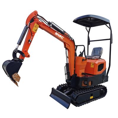 China 7kw Diesel Oil Engine 1 ton 2 ton Digger Micro Small Mini Excavator for Construction for sale