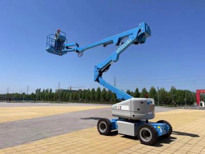 China 8000 kg Weight Self Propelled Articulating Electric Boom Lift with 230kg Load Limit for sale