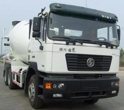 China Shacman Truck Mounted Self Loading Concrete Mixer Truck 12 Cubic Meters for sale