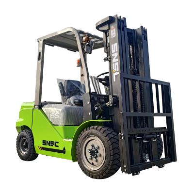 China Montacarga 3 Ton 3.5 Ton Diesel Forklift Truck with Fork Positioner for sale