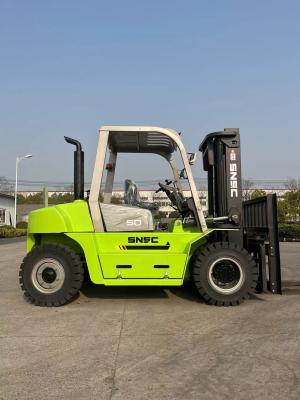 China FD50 5 Ton 5T Diesel Engine Forklift 12 Months After Sales Service for sale