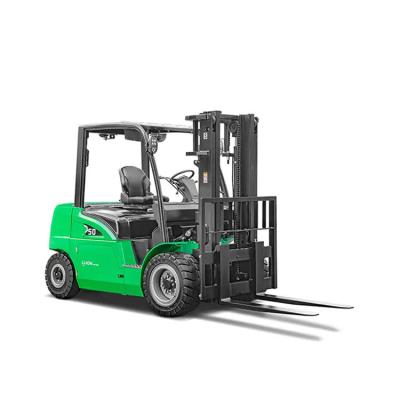 China 5 Ton Capacity Lithium Ion Battery Forklift Trucks Air / Solid Tire for sale