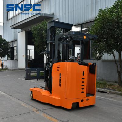 China Multi Directional Reach Electric Forklift Truck Seated / Stand On Operation 2.5/3.0 Ton Capacity for sale