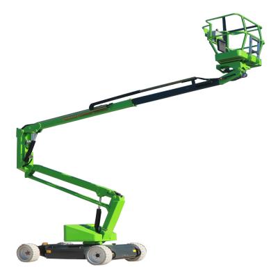 China 8m-24m Plataforma de trabajo aérea Electric Man Up Boom Lift autopropulsado en venta