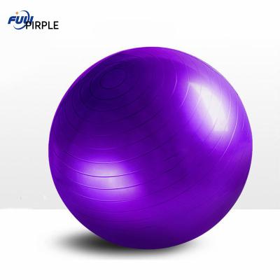 China Turnhallen-Eignungs-Luftpumpe glatter PVC-Yoga-Balancen-Ball-Antiexplosion kein Beleg 20CM 65CM zu verkaufen