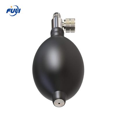 China Durable Black Or Blue Latex  PVC Bulb Pump With Valve For Cervical Vertebra Tractor for sale