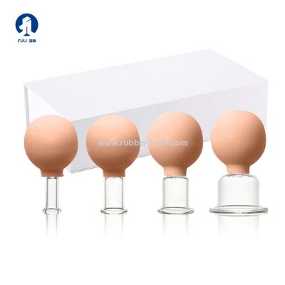 China Hot Sale Vacuum Facial Silicone Cupping Without Fire Massager Cellulite Vacuum Suction Silicone for sale