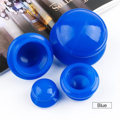 China sistema de ahuecamiento del masaje del silicón 4pcs - Kit For Relaxation de ahuecamiento asiático holístico, dolor del músculo, reducción de las celulitis en venta