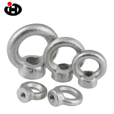 China Hot Heavy Industry Turned Nut 304 Stainless Steel DIN582 Eye Lifting Nuts for sale