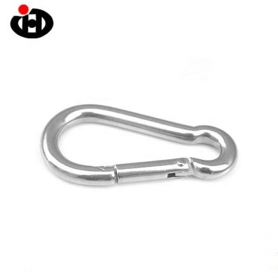 China Carbon Steel or 304 Stainless Steel or 316 Stainless Steel Hot Sale Rigging Galvanized Safety Snap Hook Carabiner for sale