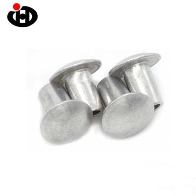 China M2 Round DIN6791 Aluminum Head Semi Tubular Rivets Aluminum Rivets for sale