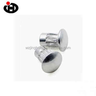 China Stainless Steel Top Selling Stainless Steel Knurling Name Plate Rivets for sale