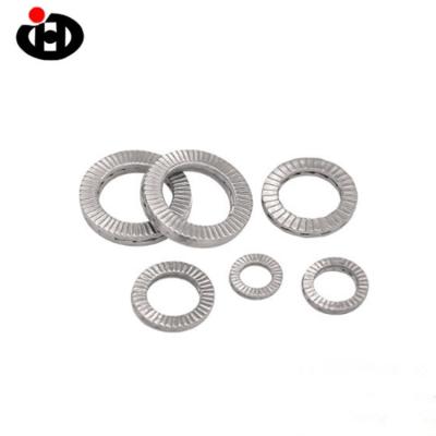 China Wedge JINGHONG DIN 9250 High Quality Lock Washers With Doule Faced Printing for sale