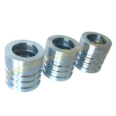 China Hydraulic Pipe Hose Crimp Ferrules 00402 Ferrule For Ferrule R9 Carbon Steel Galvanized for sale