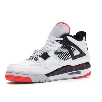 China Original High Quality AJ4 Men's Cushioning Sneaker Shoes Sports Casual Shoes Shape Flight Nostalgia Retro Basketball Shoes Low Cut for sale