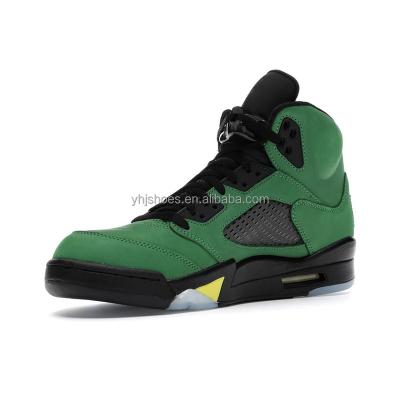 China Original AJ5 basketball shoes SE Oregon retro brand cushioning new wholesale breathable cushion sneakers sports shoes for men for sale