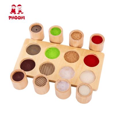 China Wholesale Kids Montessori Educational Wooden Sensory Teaching Material Toys For Children 20*10*4.5CM for sale