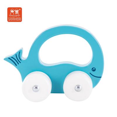 China Kindergarten Wooden Educational Toys MDF+SOLID Kids Vehicle Wooden Toy Vehicle Toy For Kids Lovely Small Car for sale