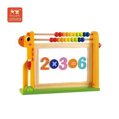 China Wooden Kids Toy Kindergarten School Drawing Board Toys Educational Writing Board for Kids Learning Center for sale