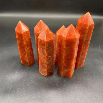 China Europe Stone Towers Healing Stones Craft Gemstone Points Rock Crystal Obelisks for sale