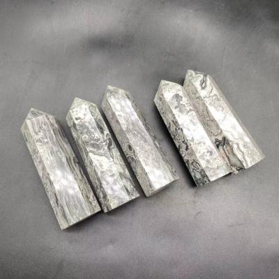 China Europe Crystal Picasso Towers Craft Rock Crystal Obelisks Gemstones Points Healing Stone Stones for sale