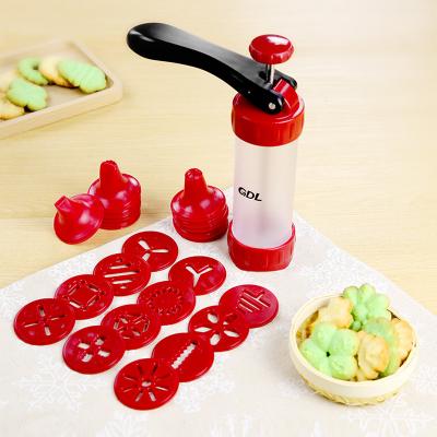 China Sustainable Biscuit Cookies Press Cookie Press Cookie Cutter Press Mold for sale