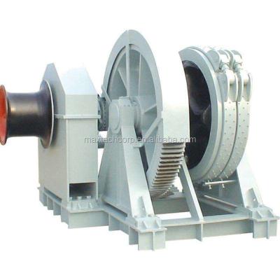 China 150KN Hydraulic Towing Winch For Boat Use Cable Pulling Machine à venda