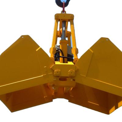 China Underwater Remote Control Grab Clamshell Grab Orange Peel Bucket Excavator Grab for sale